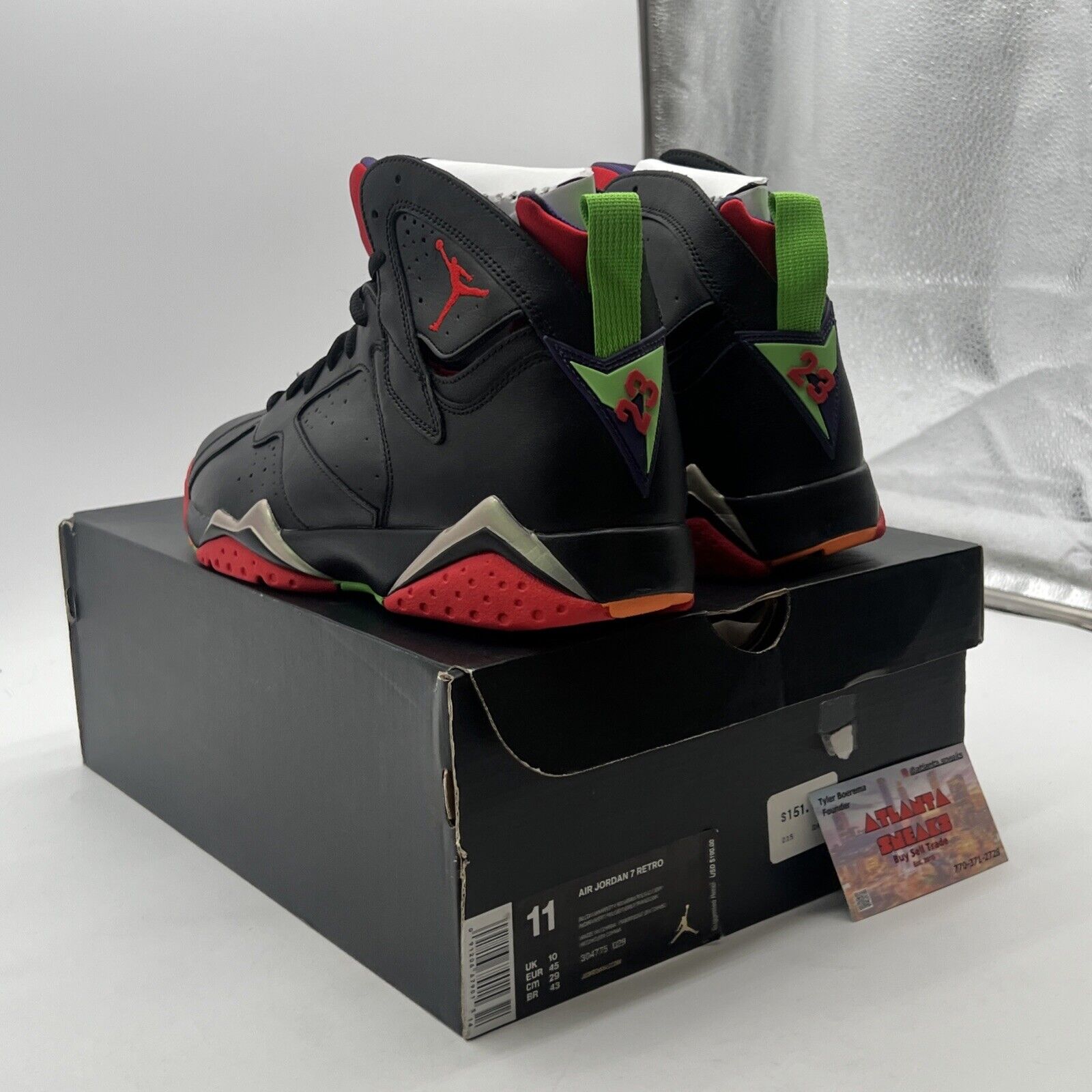 Size 11 - Air Jordan 7 Retro Marvin the Martian (304775-029)