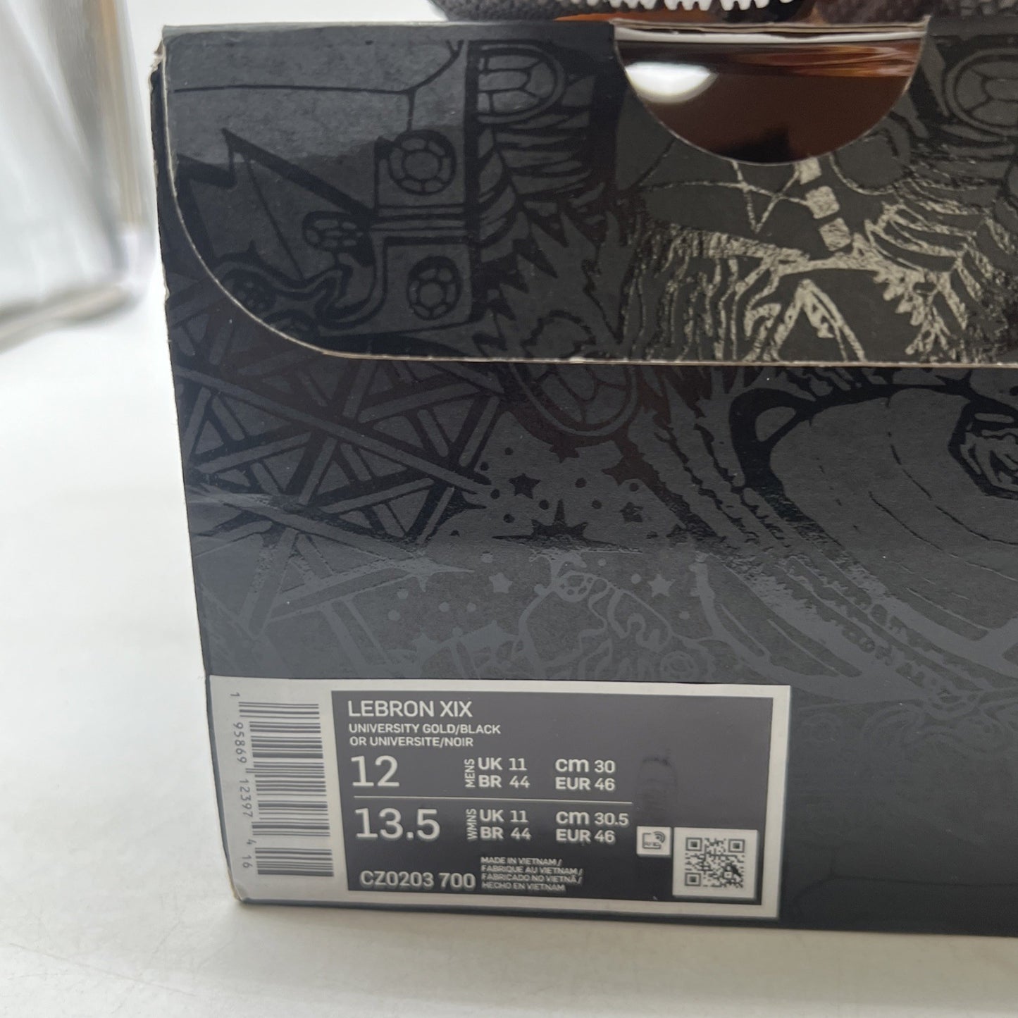 Size 12 - Nike LeBron 19 Hard Hat (CZ0203-700)