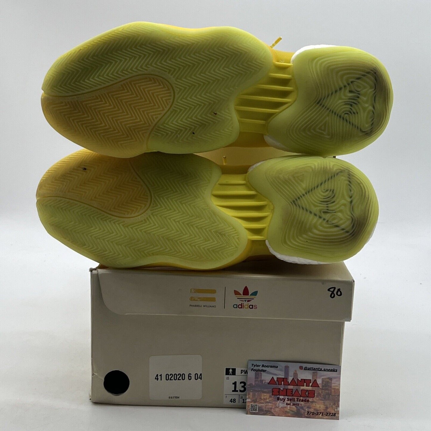 Size 13 - adidas Pharrell x Crazy BYW X Bright Yellow (EG7724)