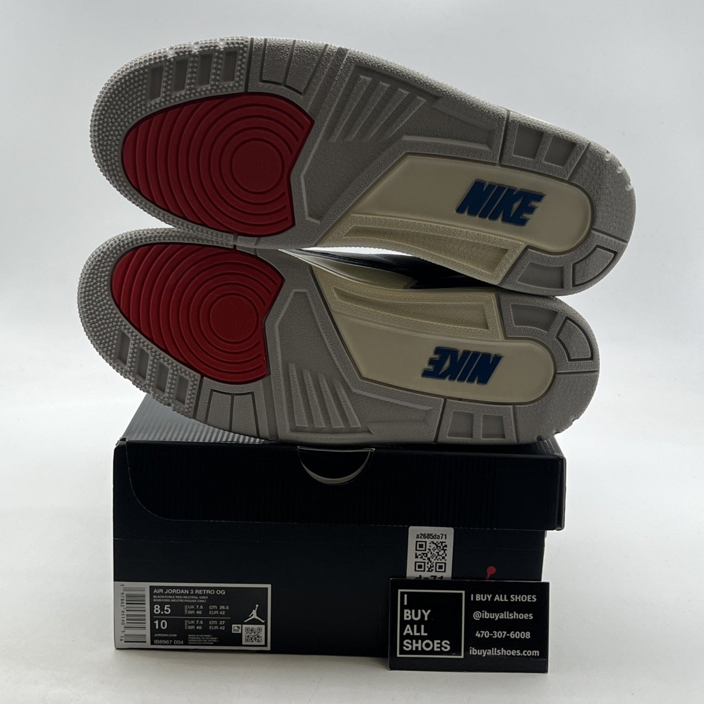 Size 8.5 - Air Jordan 3 Retro OG Rare Air (IB8967-004)