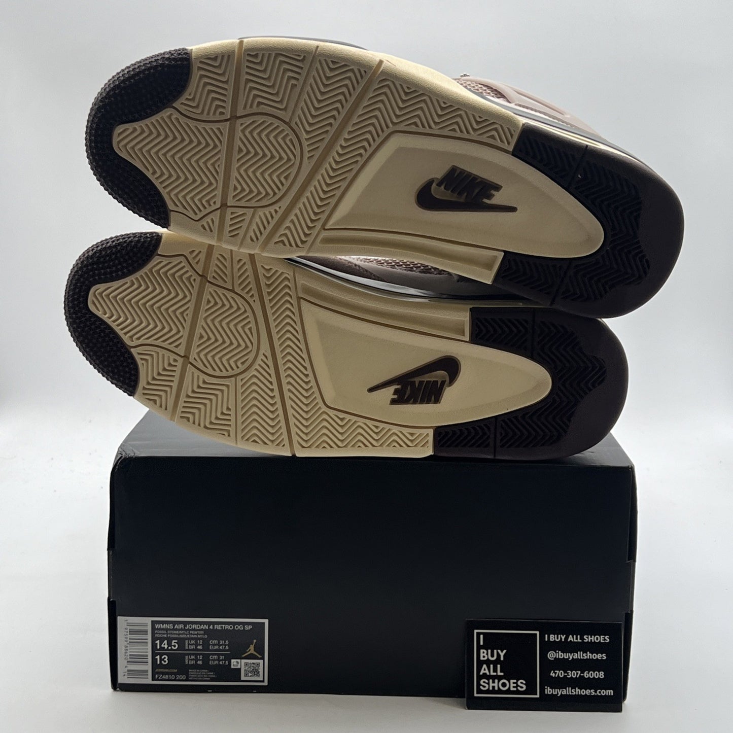 Size 14.5 - A Ma Maniére x Air Jordan 4 Retro While You Were Sleeping W