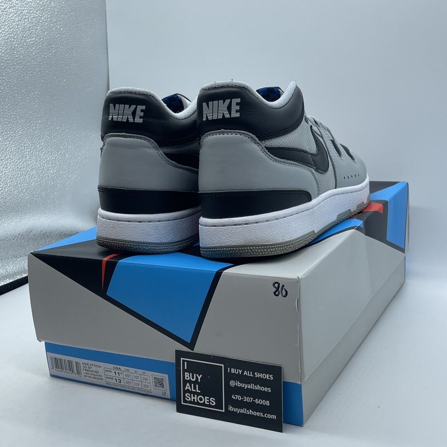 Size 11.5 - Nike Mac Attack QS SP OG 2023 Light Smoke Grey (FB8938-001)