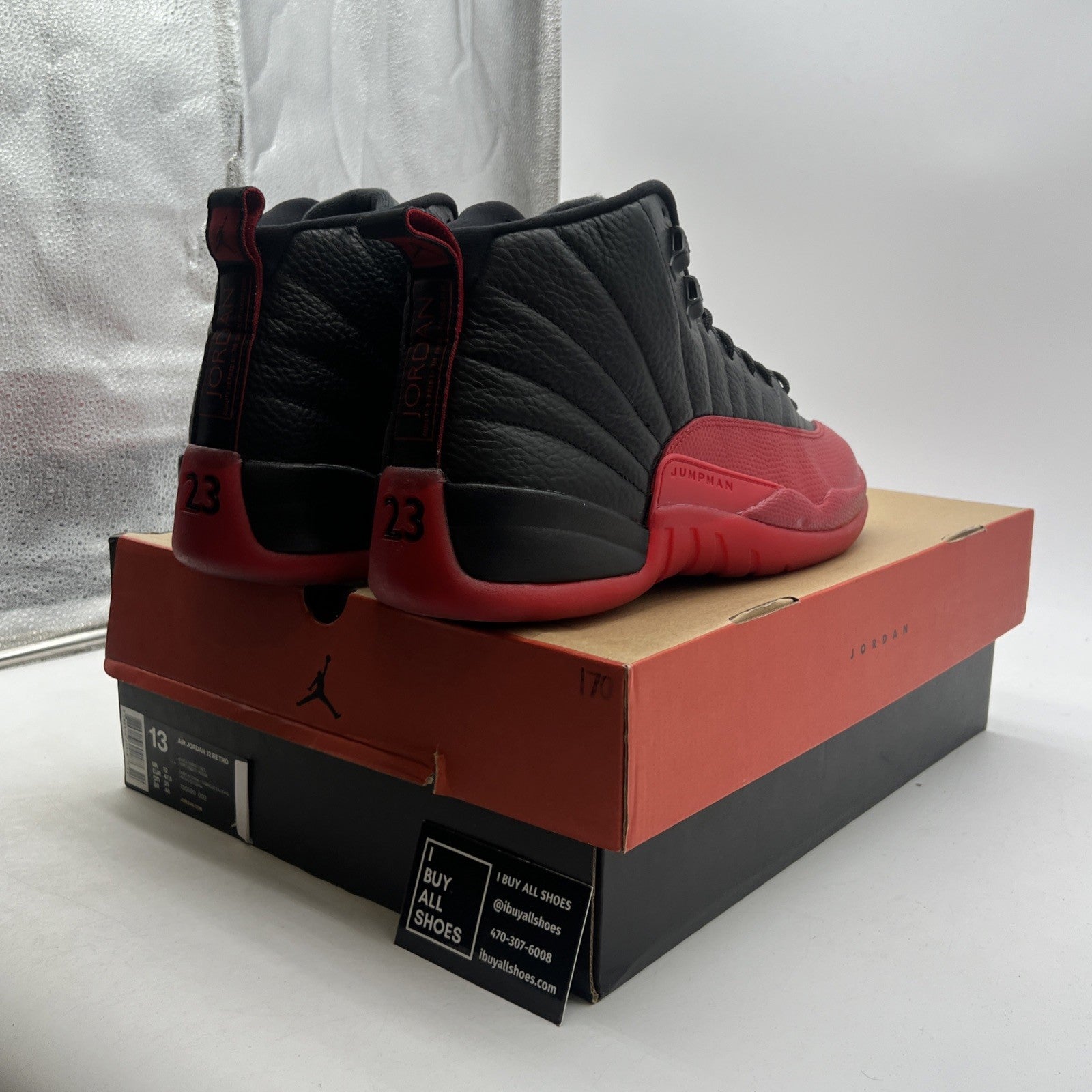 Size 13 - Air Jordan 12 Retro Mid Flu Game (130690-002)