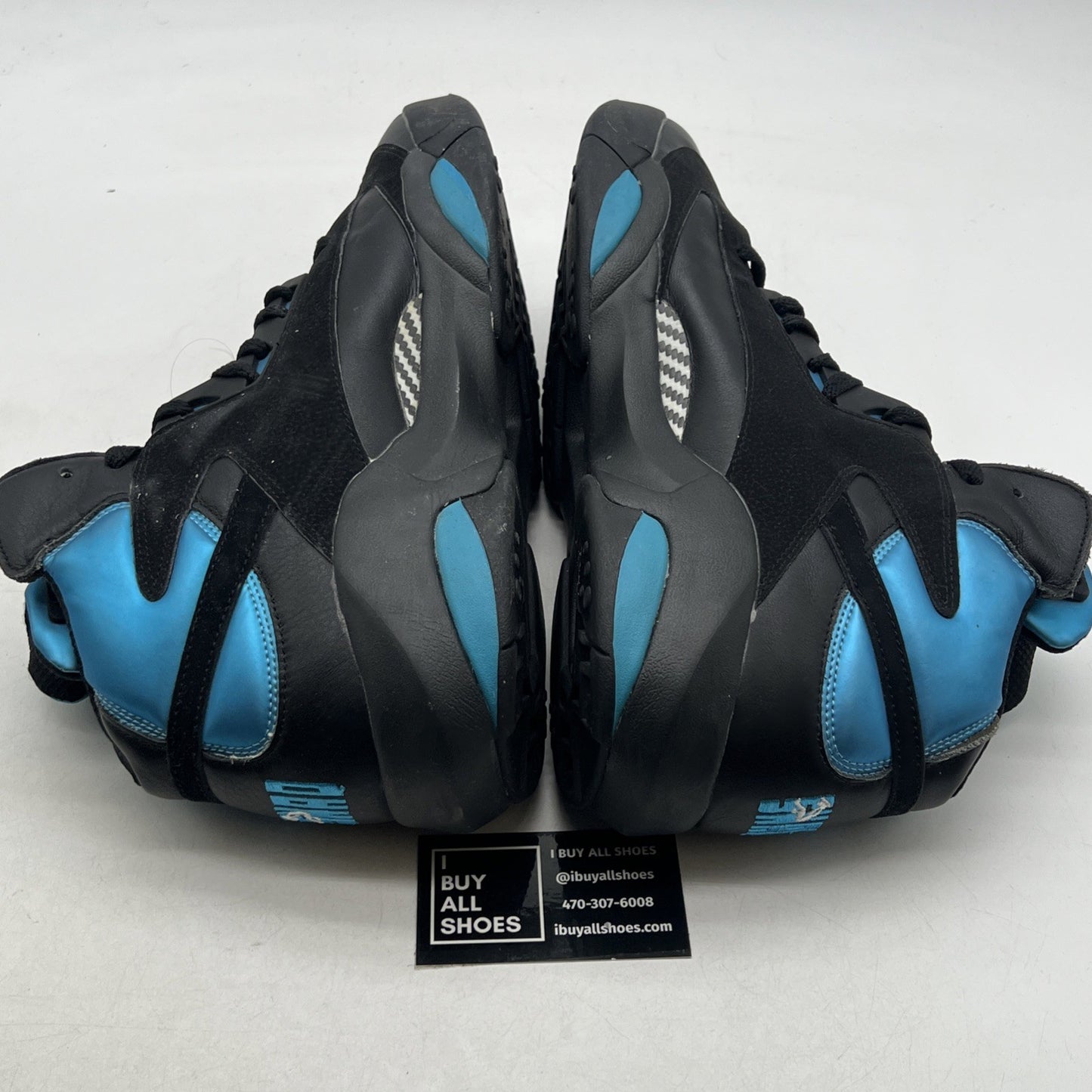Size 13 - Reebok Shaq Attaq 2013 Black Azure (V55083)