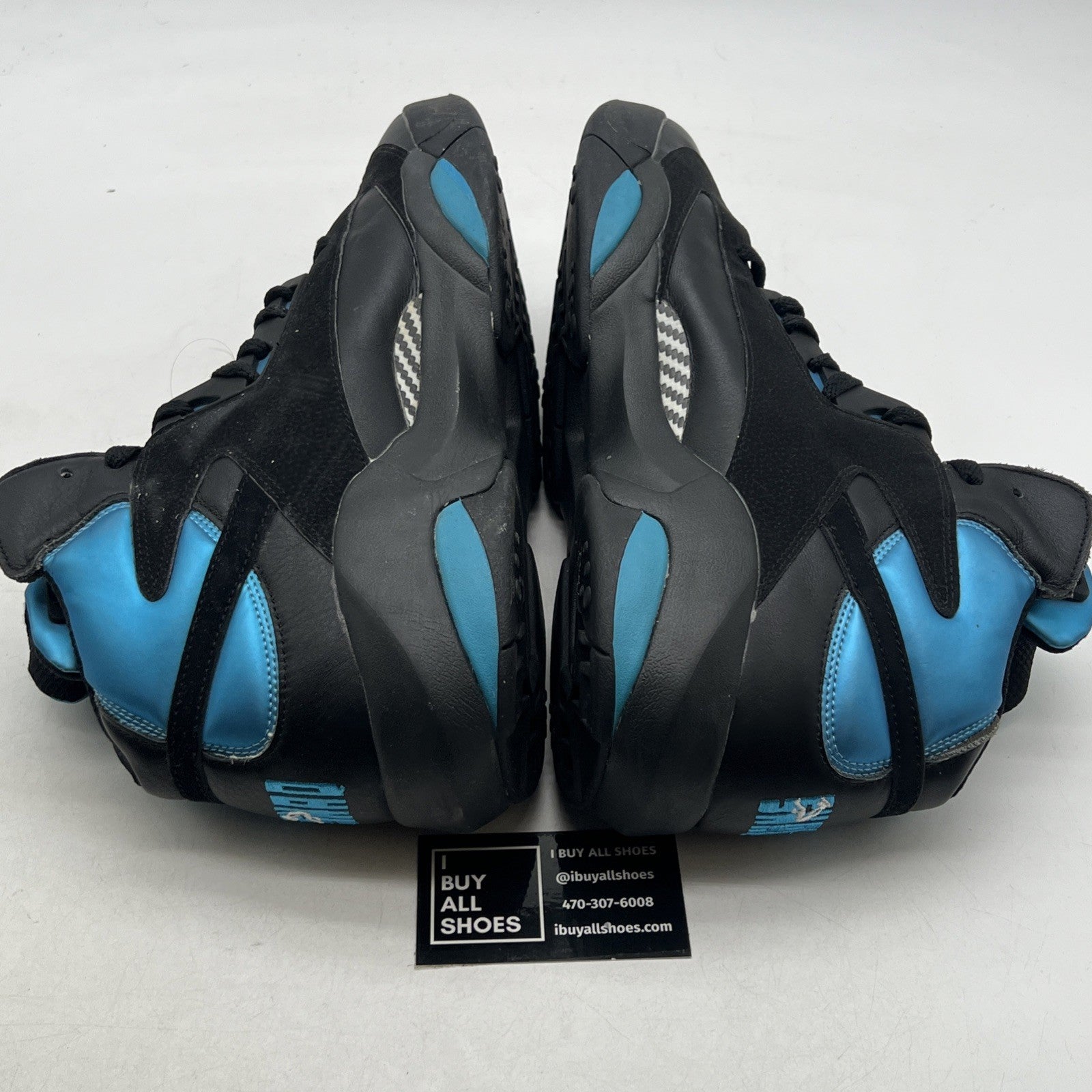 Size 13 - Reebok Shaq Attaq 2013 Black Azure (V55083)