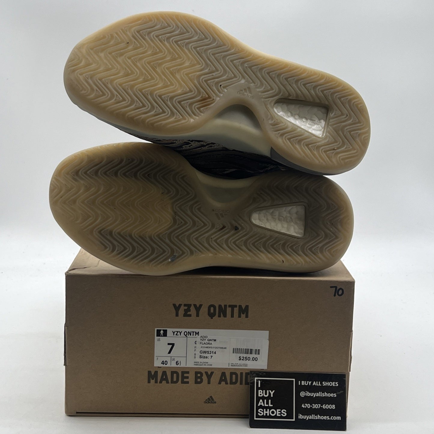 Size 7 - adidas Yeezy Quantum Flash Orange (GW5314)