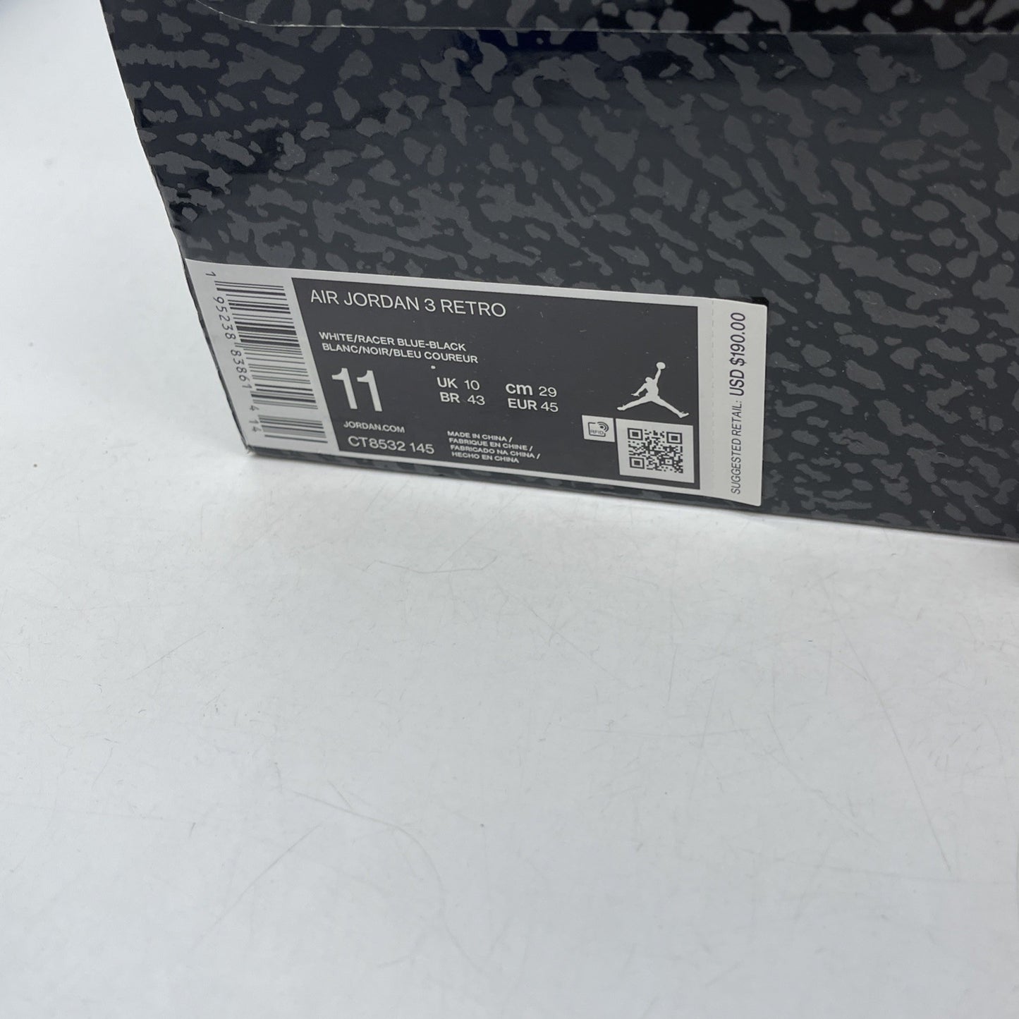 Size 11 - Air Jordan 3 Retro Mid Racer Blue (CT8532-145)