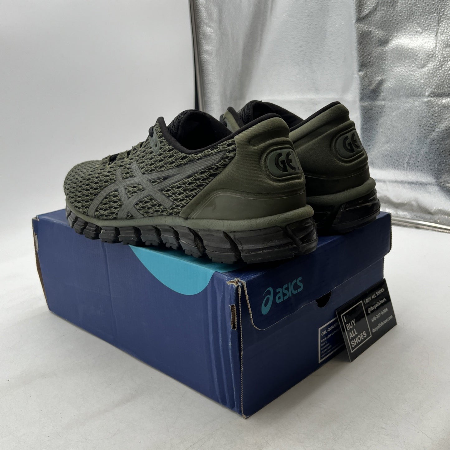 Size 11.5 - Asics Gel Quantum 360 Shift MX Clover Green (T839N-8190)