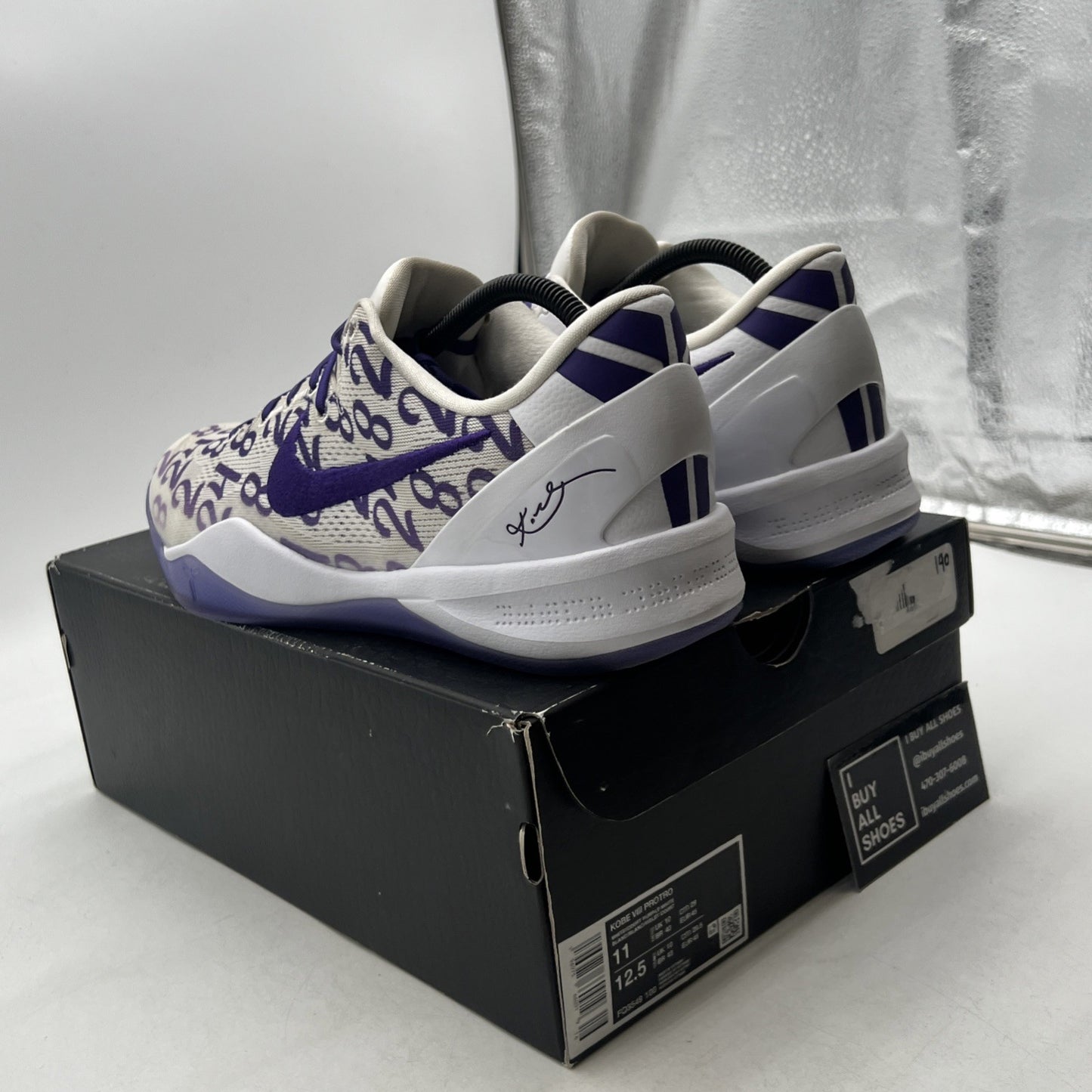 Size 11 - Nike Kobe 8 Protro Court Purple (FQ3549-100)