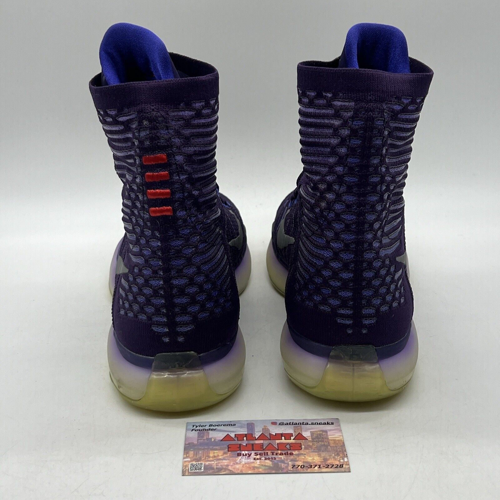 Size 10 - Nike Kobe 10 Elite Team Purple Red (718763-505)