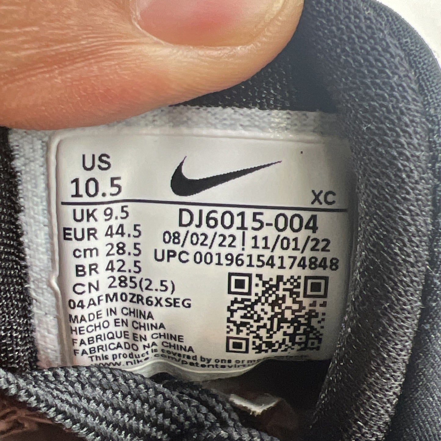 Size 10.5 - Nike Air Zoom GT Cut 2 Nike University (DJ6015-004)