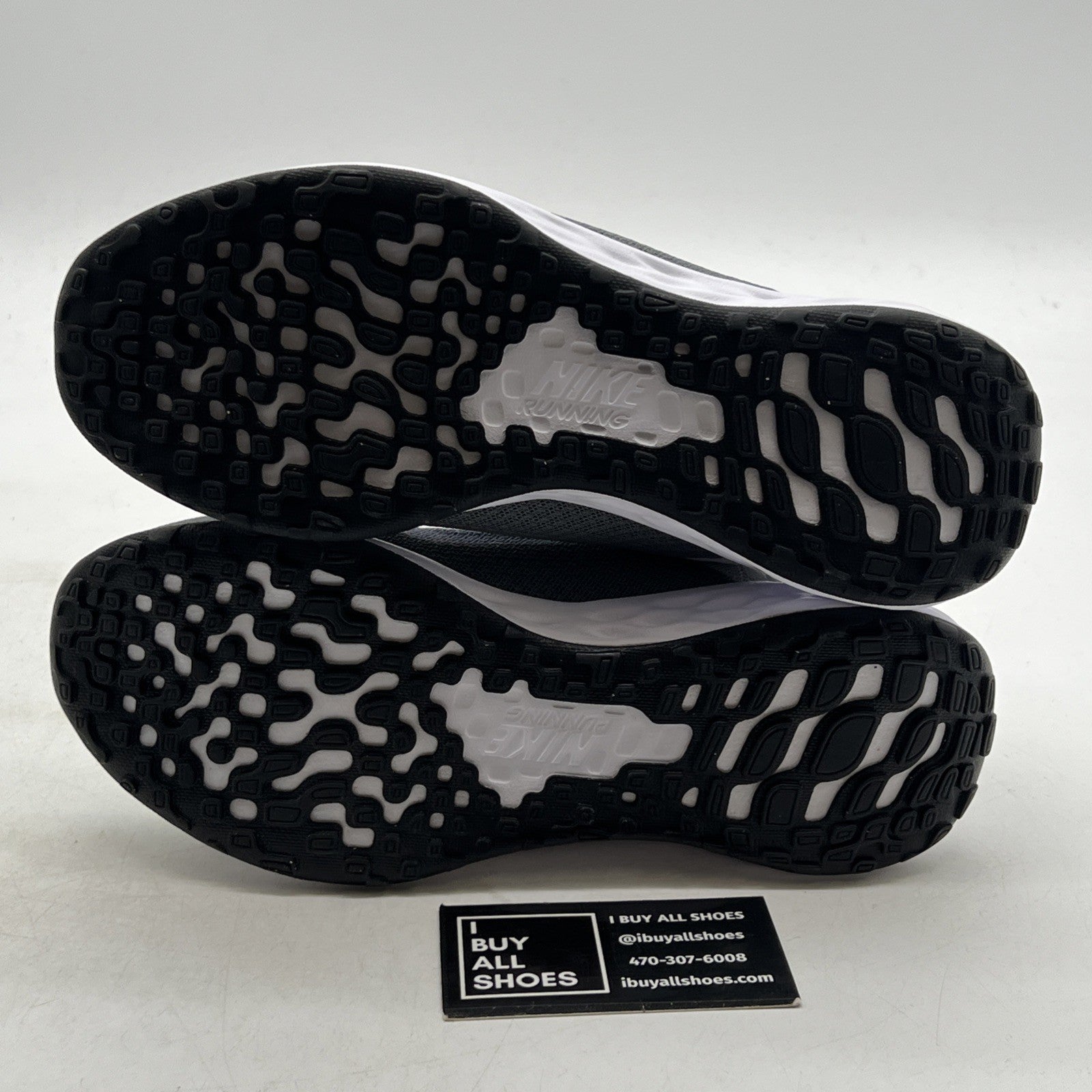 Size 5Y - Nike Revolution 6 Gray Running Shoes (DD1096-008)