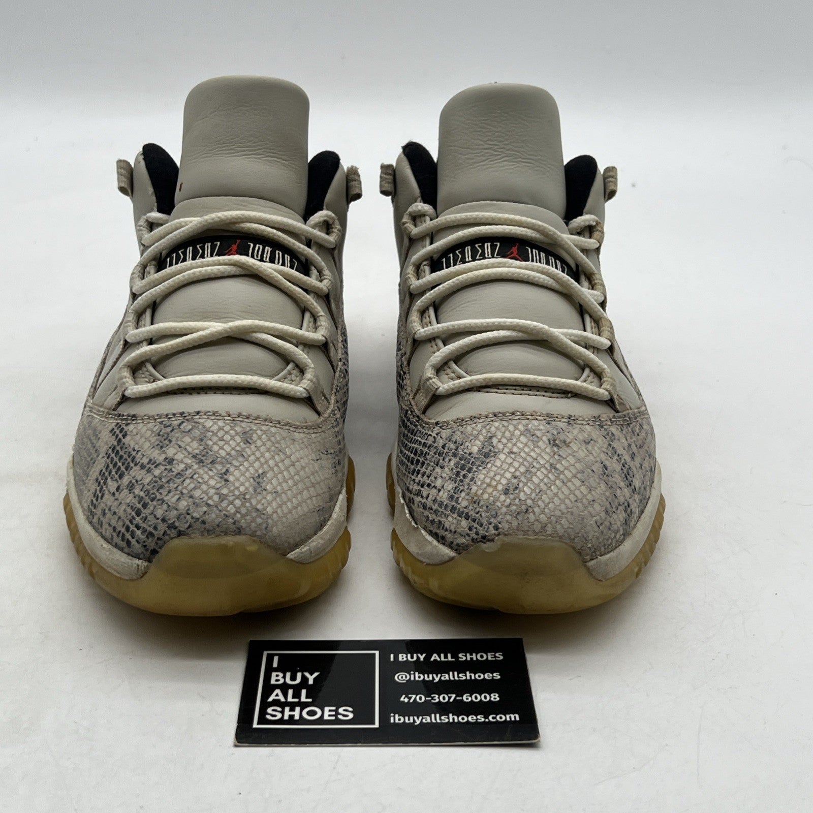 Size 8 - Air Jordan 11 Retro Low Light Bone Snakeskin (CD6864-002)