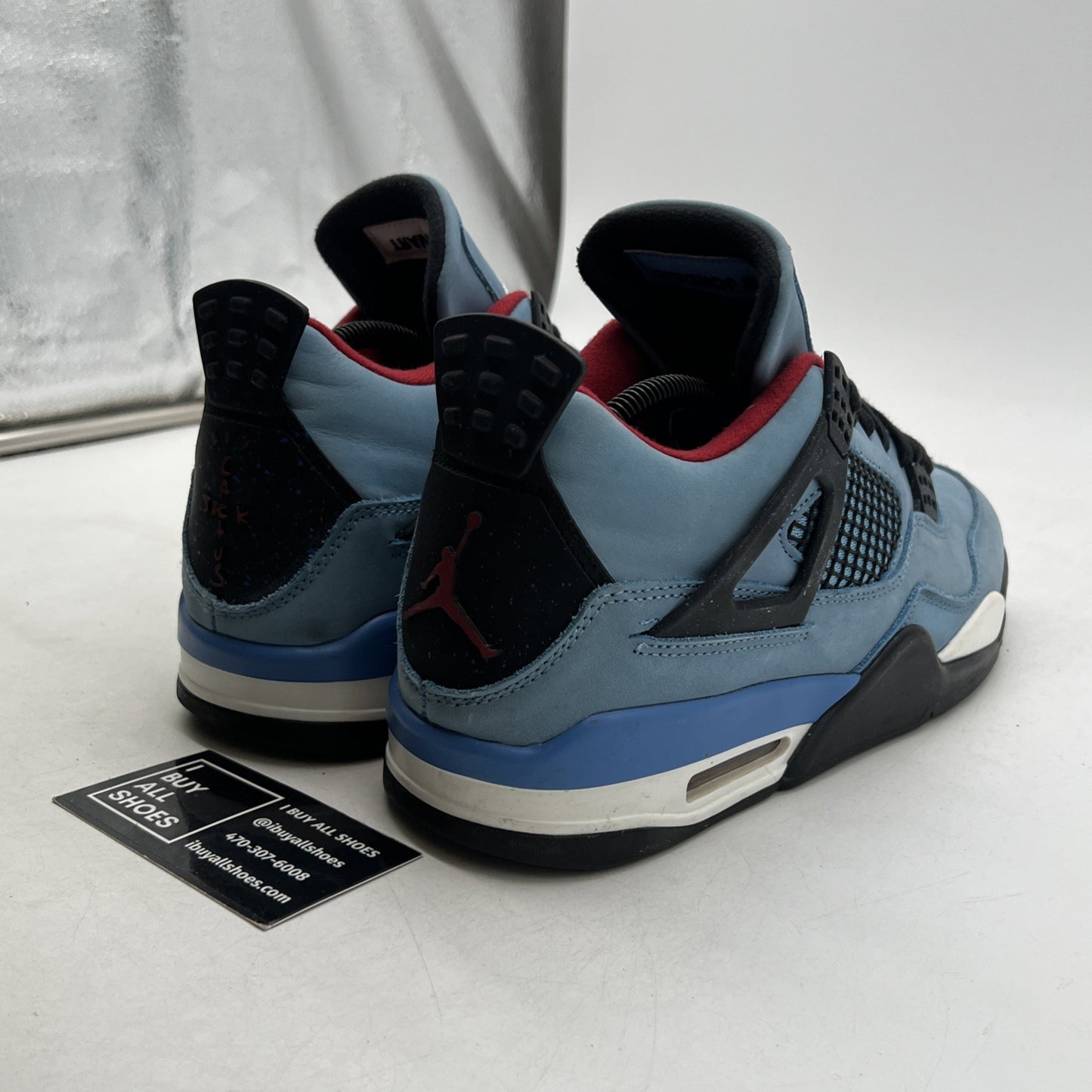 Size 9.5 - Air Jordan 4 Retro x Travis Scott Mid Cactus Jack (308497-406)