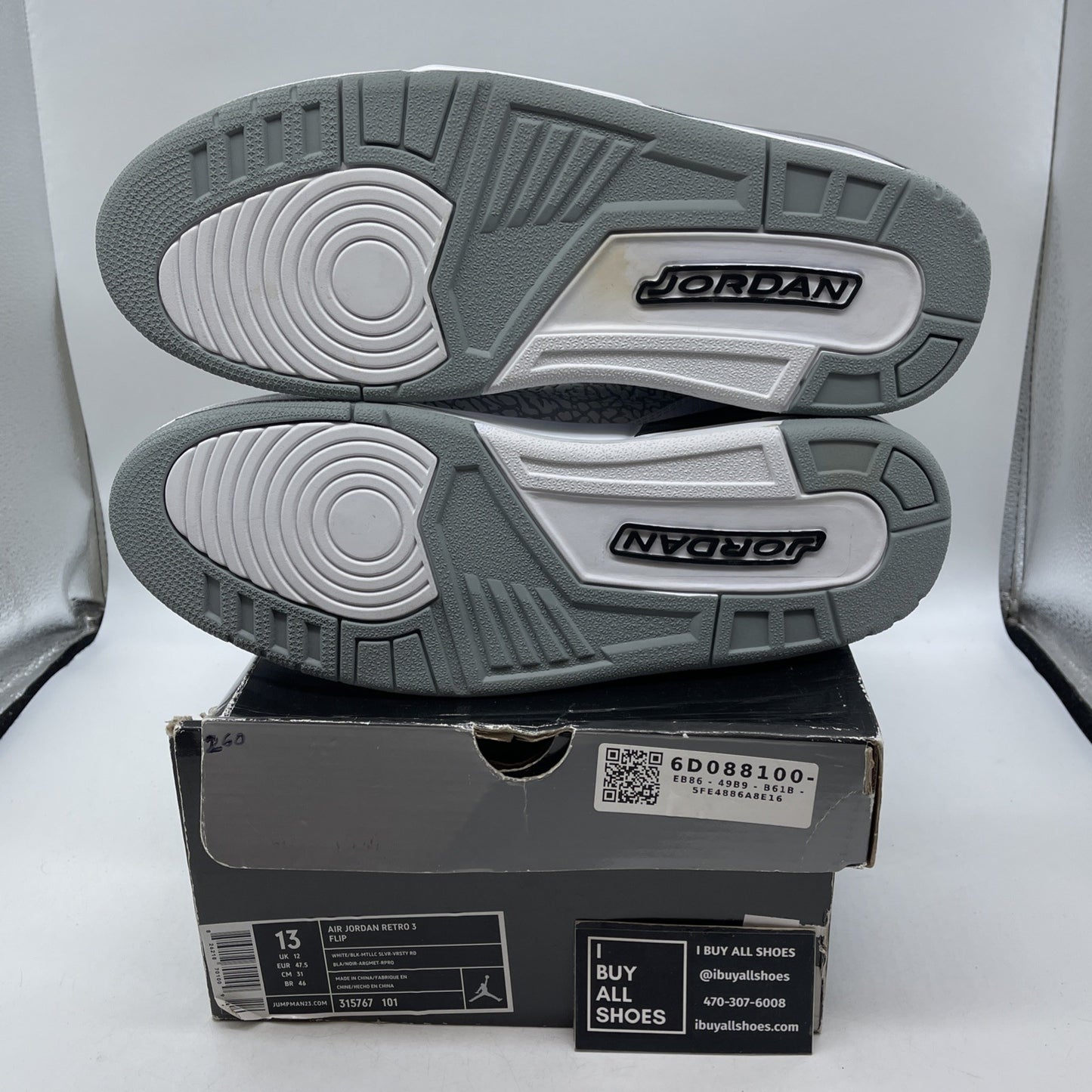 Size 13 - Air Jordan 3 Retro Flip (315767-101)