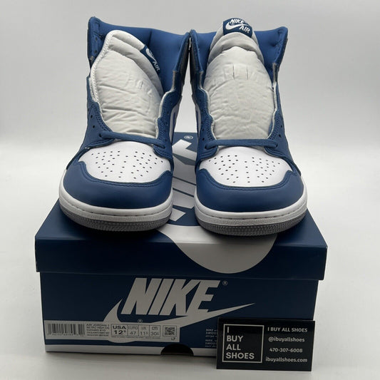 Size 12.5 - Air Jordan 1 Retro OG High True Blue (DZ5485-410)