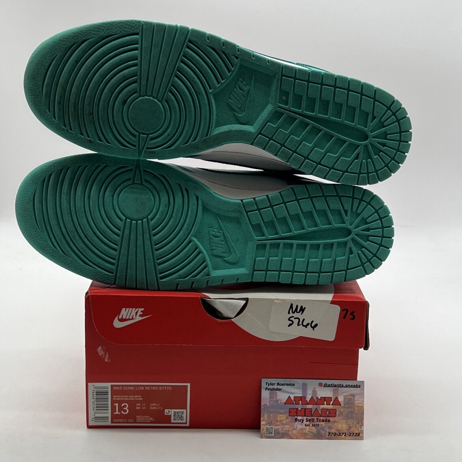 Size 13 - Nike Dunk Low Clear Jade (DV0833-101)