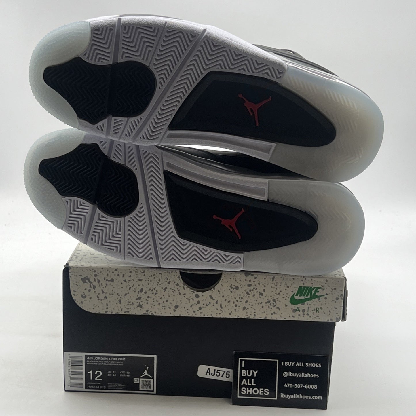 Size 12 - Air Jordan 4 RM Black Metallic (HV5184-010)
