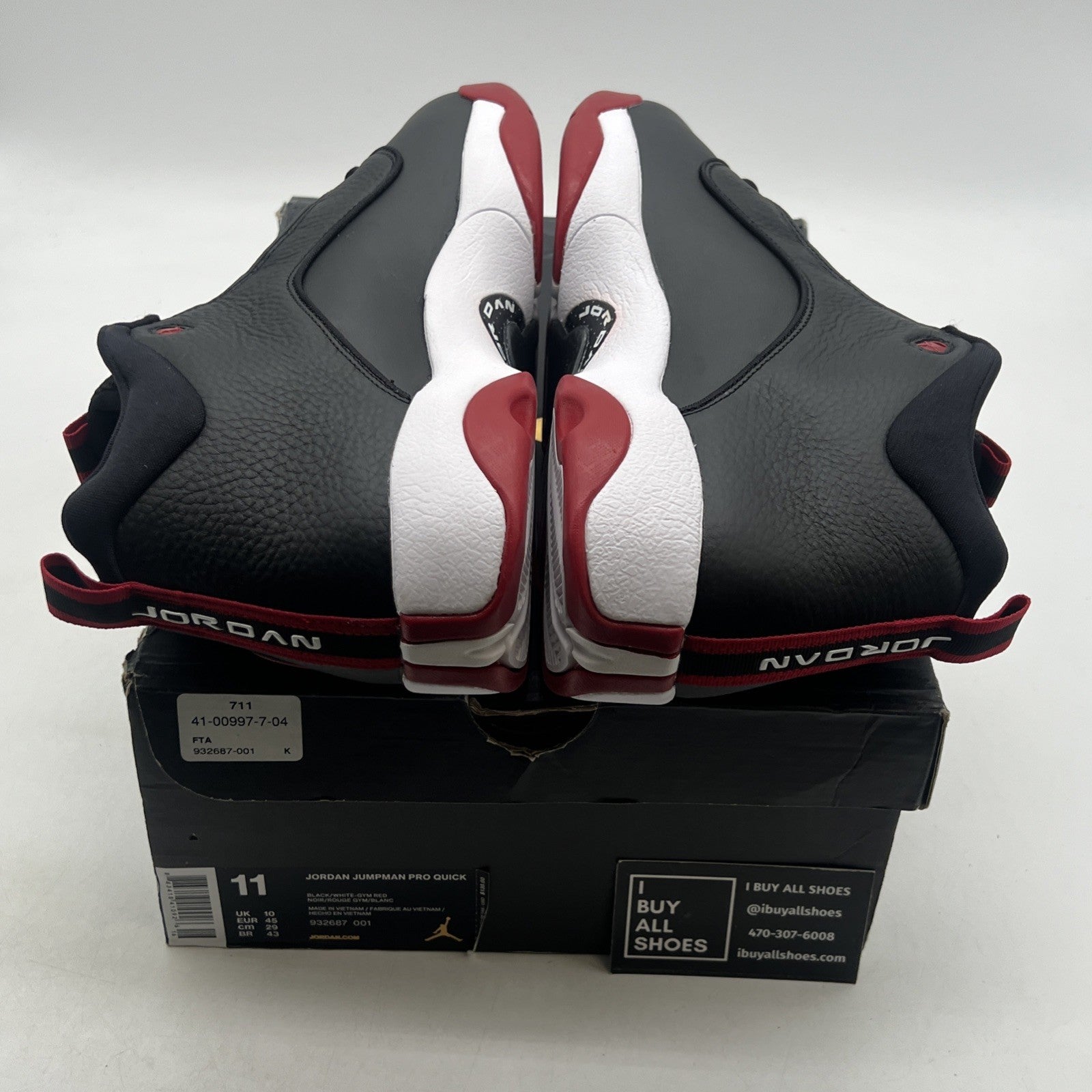 Size 11 - Jordan Jumpman Pro Quick Bred (932687-001)