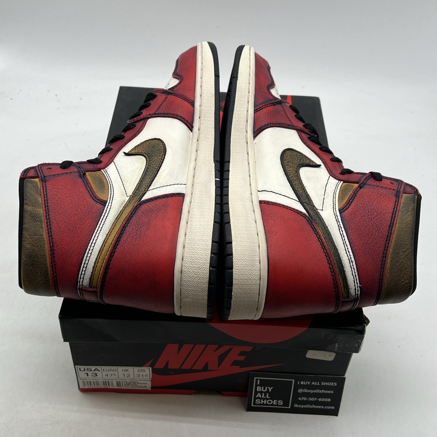 Size 13 - Air Jordan 1 Retro High SB LA To Chicago 2019 (CD6578-507)