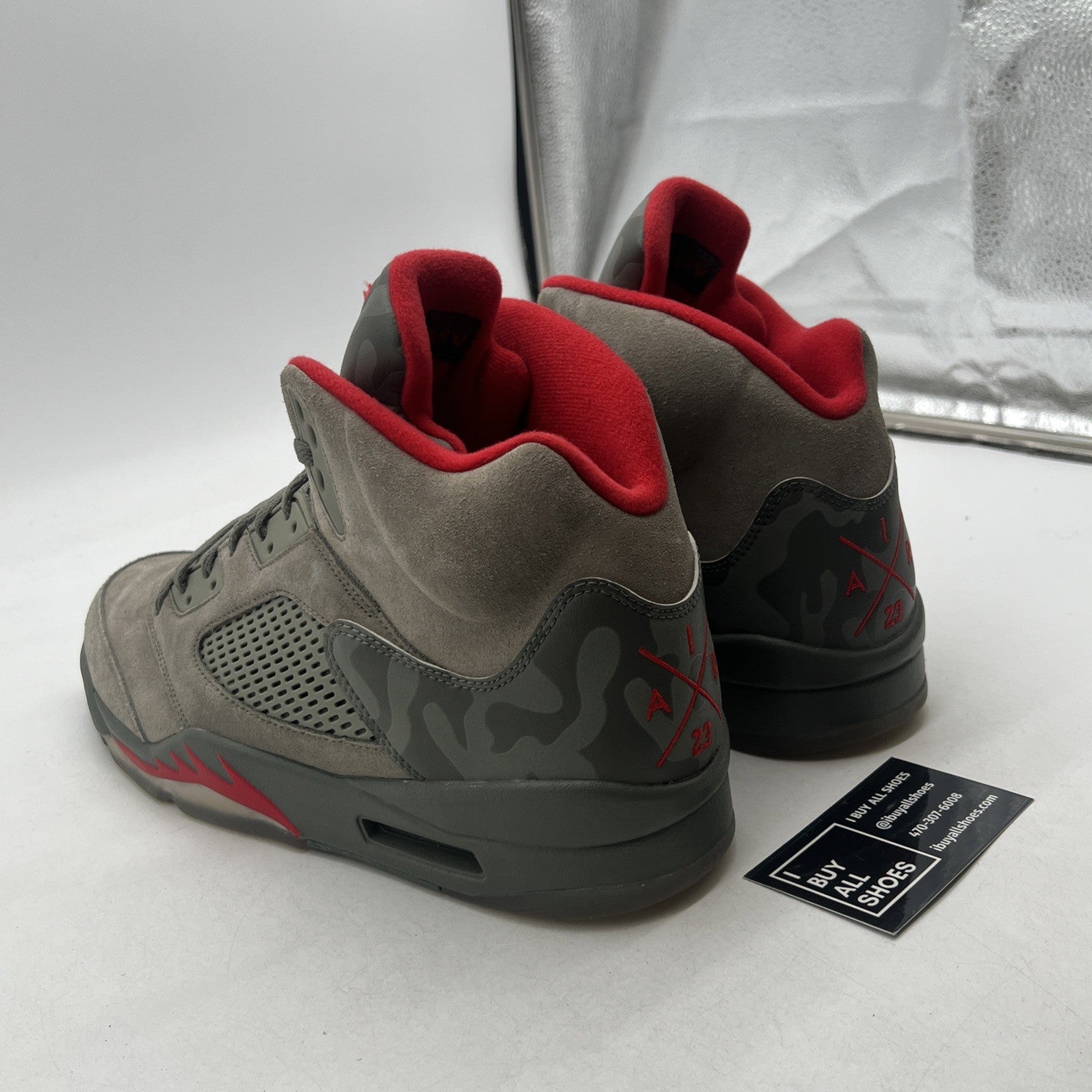 Size 13 - Air Jordan 5 Retro Camo (136027-051)