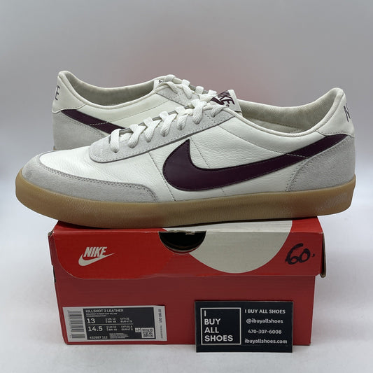 Size 13 - Nike Killshot 2 Night Maroon (432997-112)