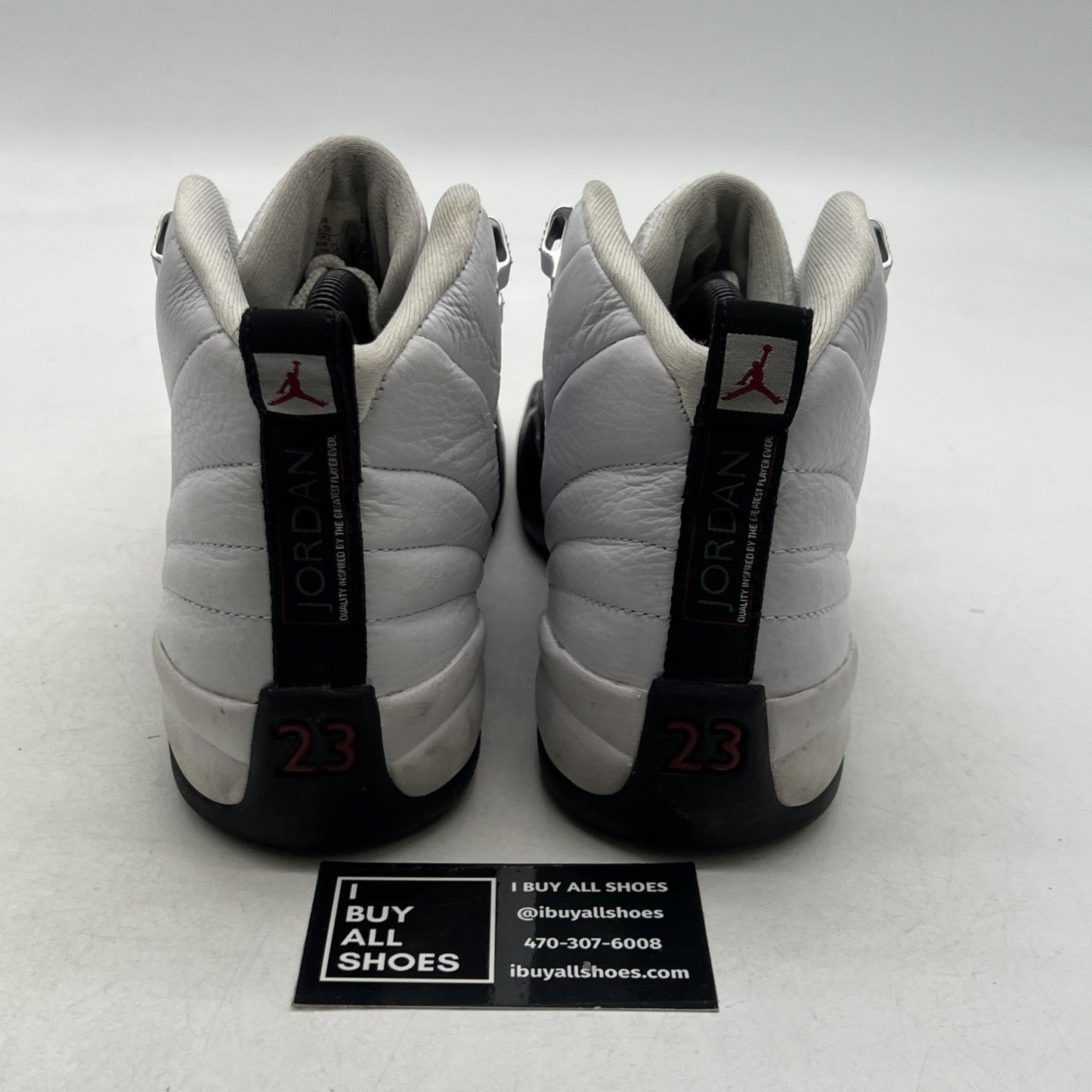 Size 6.5Y - Air Jordan 12 Retro Taxi Flip (153265-162)