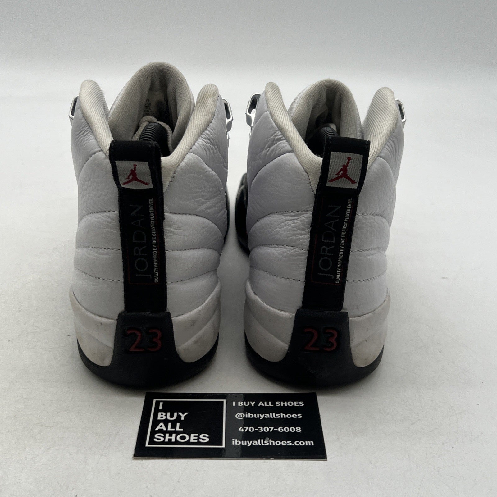Size 6.5Y - Air Jordan 12 Retro Taxi Flip (153265-162)