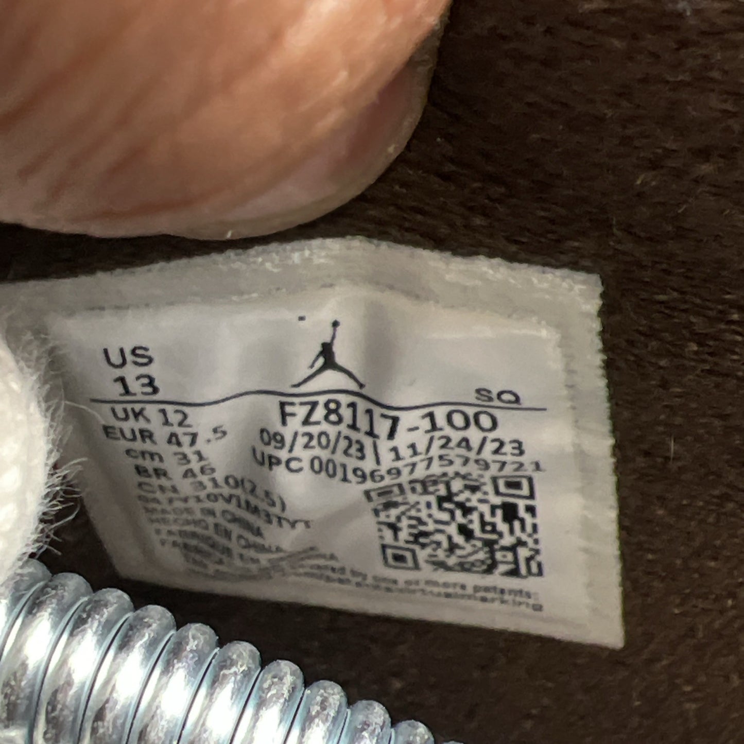 Size 13 - Travis Scott x Jordan Jumpman Jack TR Sail (FZ8117-100)