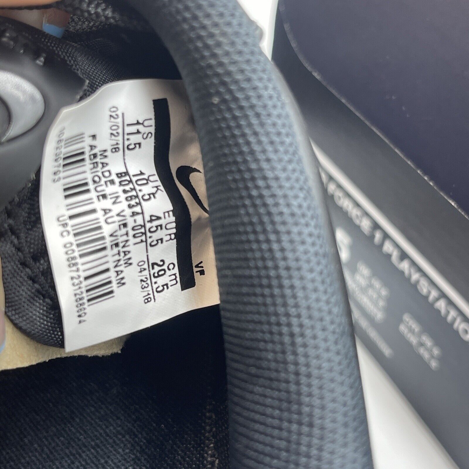 Size 11.5 - Nike Playstation x Air Force 1 '18 QS Low Playstation (BQ3634-001)