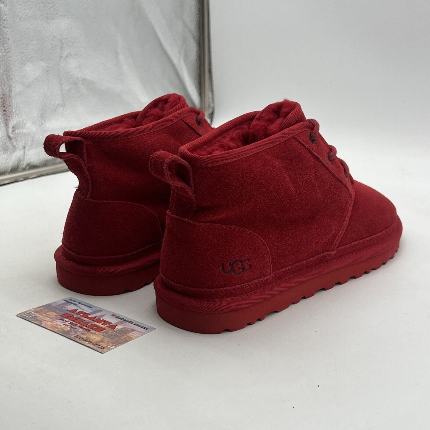 Size 9 - Women’s UGG® Neumel Chukka Boot Samba Red