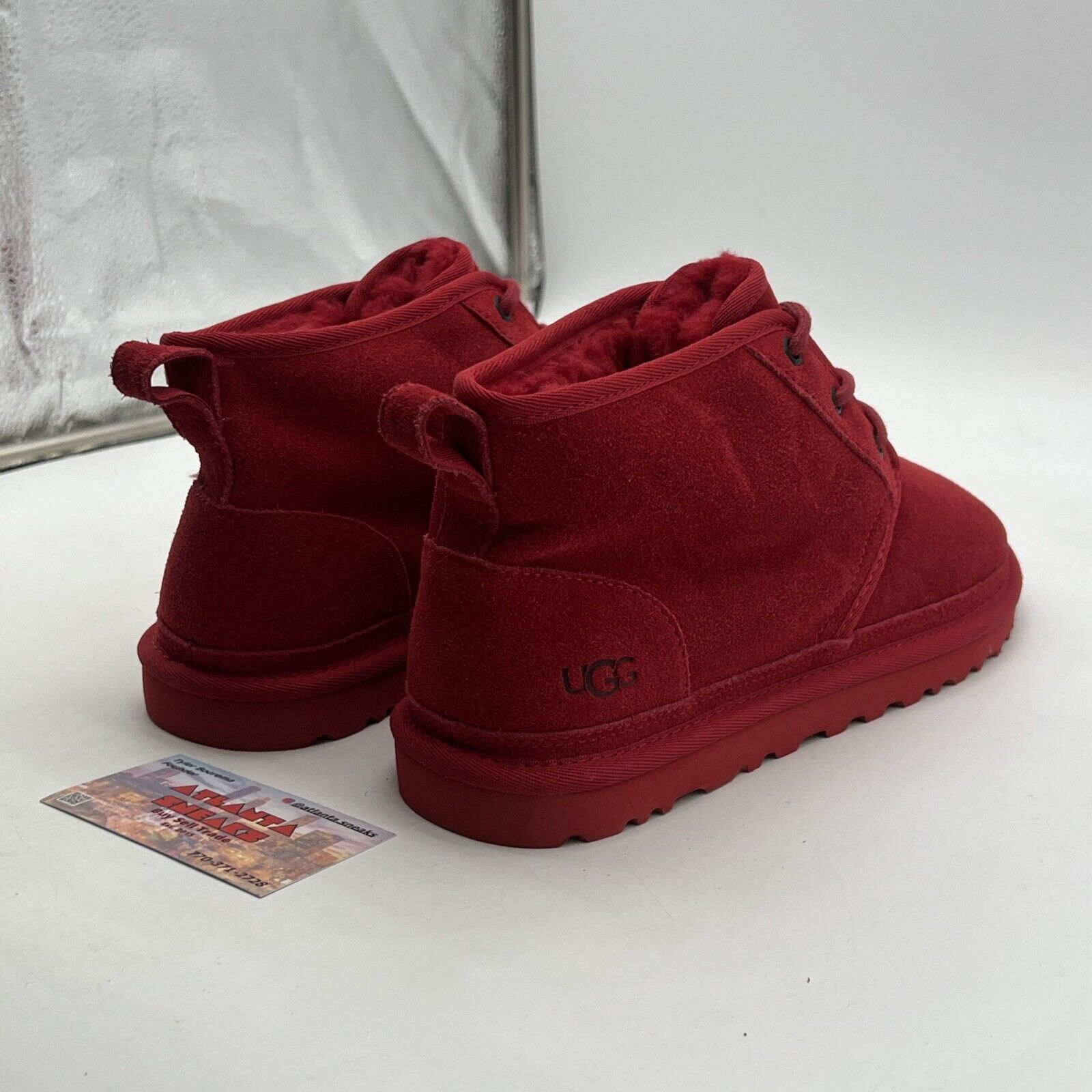 Size 9 - Women’s UGG® Neumel Chukka Boot Samba Red