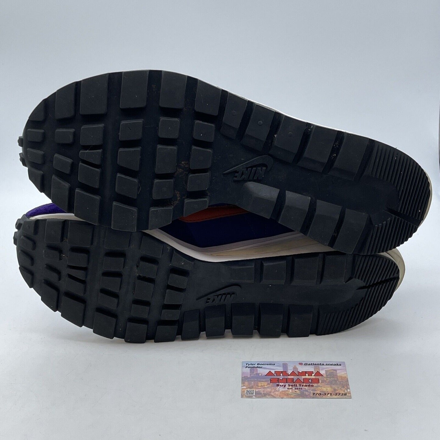 Size 12 - Nike sacai x VaporWaffle Dark Iris Purple Suede Leather (DD1875-500)