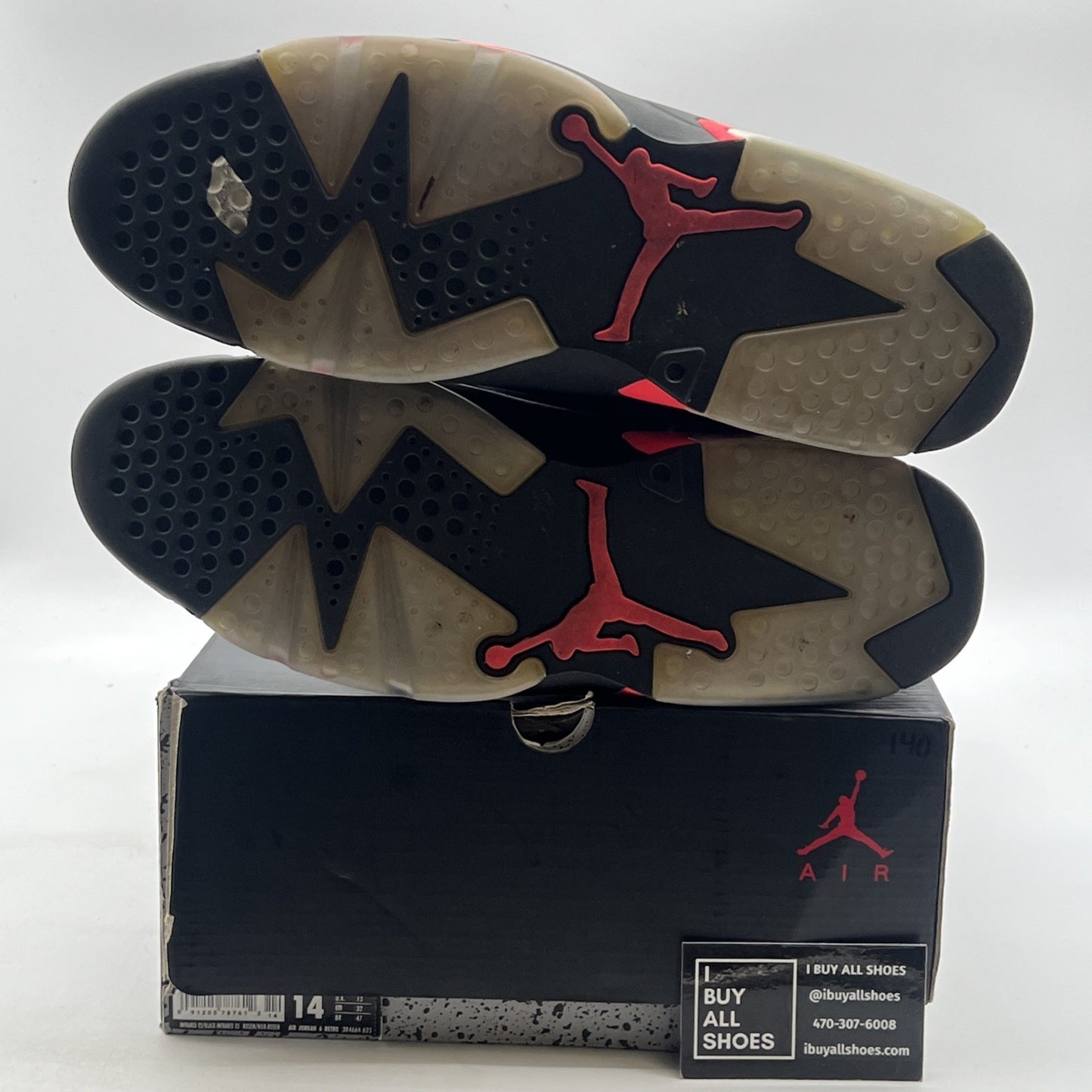 Size 14 - Air Jordan 6 Retro Infrared 23 (384664-623)