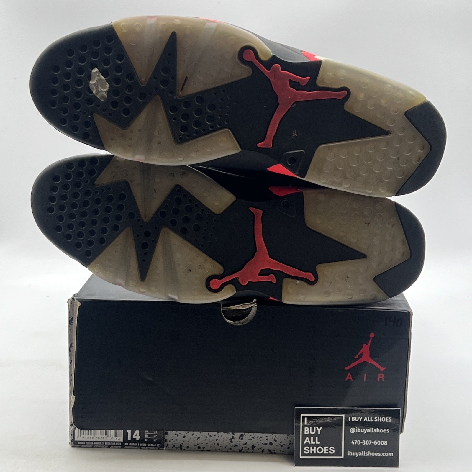 Size 14 - Air Jordan 6 Retro Infrared 23 (384664-623)