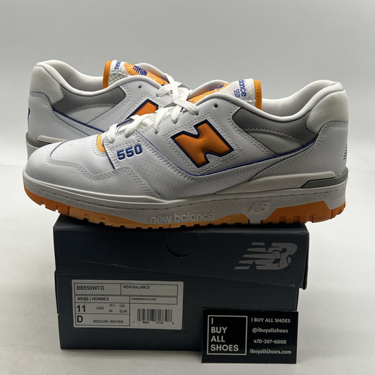 Size 11 - New Balance 550 Lakers Pack - Vibrant Orange (BB550WTO)