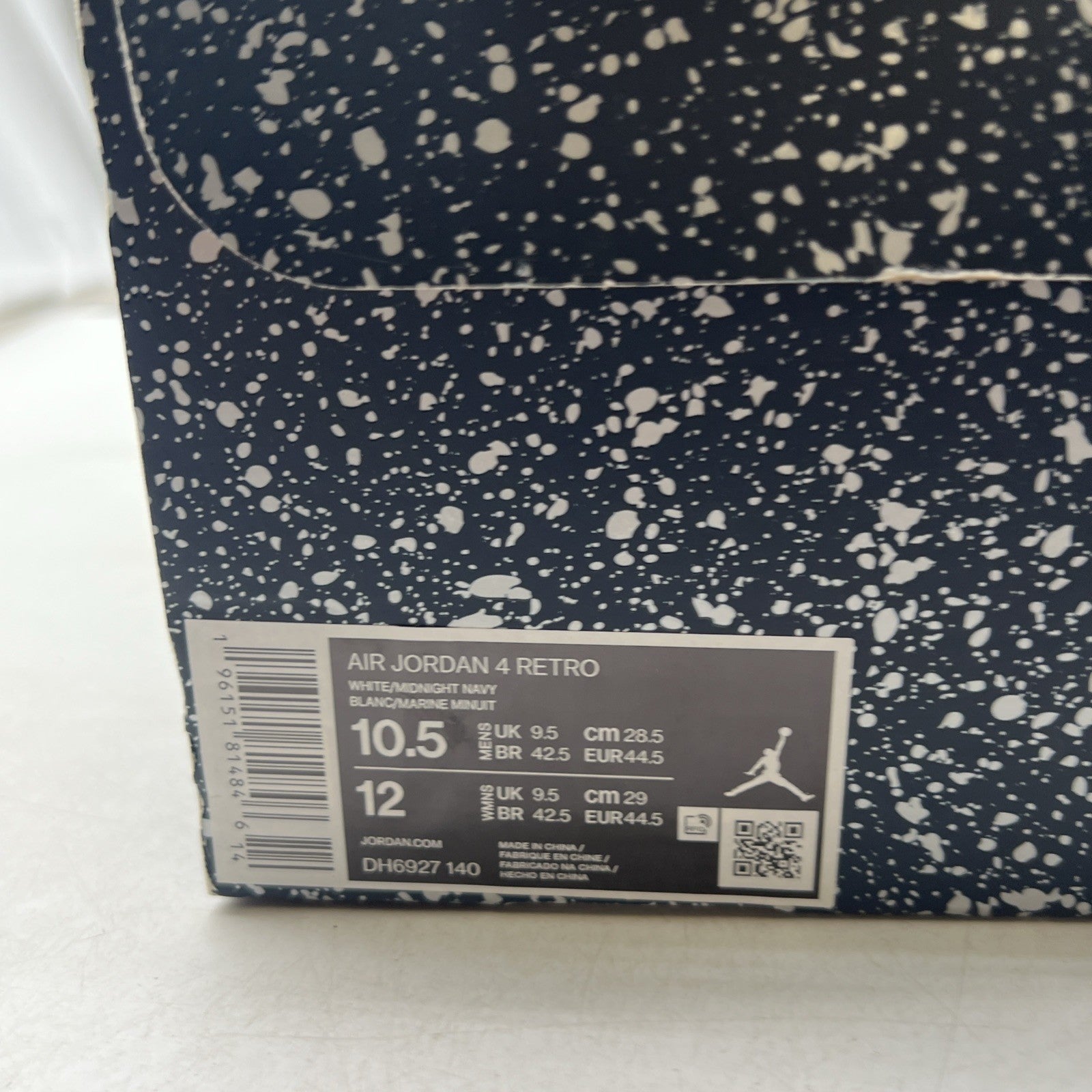 Size 10.5 - Air Jordan 4 Retro Mid Midnight Navy (DH6927-140)