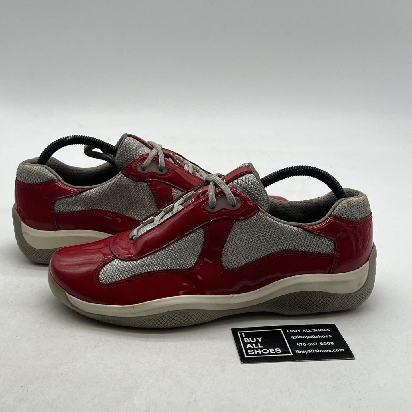 Size 6.5P - Prada Americas Cup Sneakers PR 3163