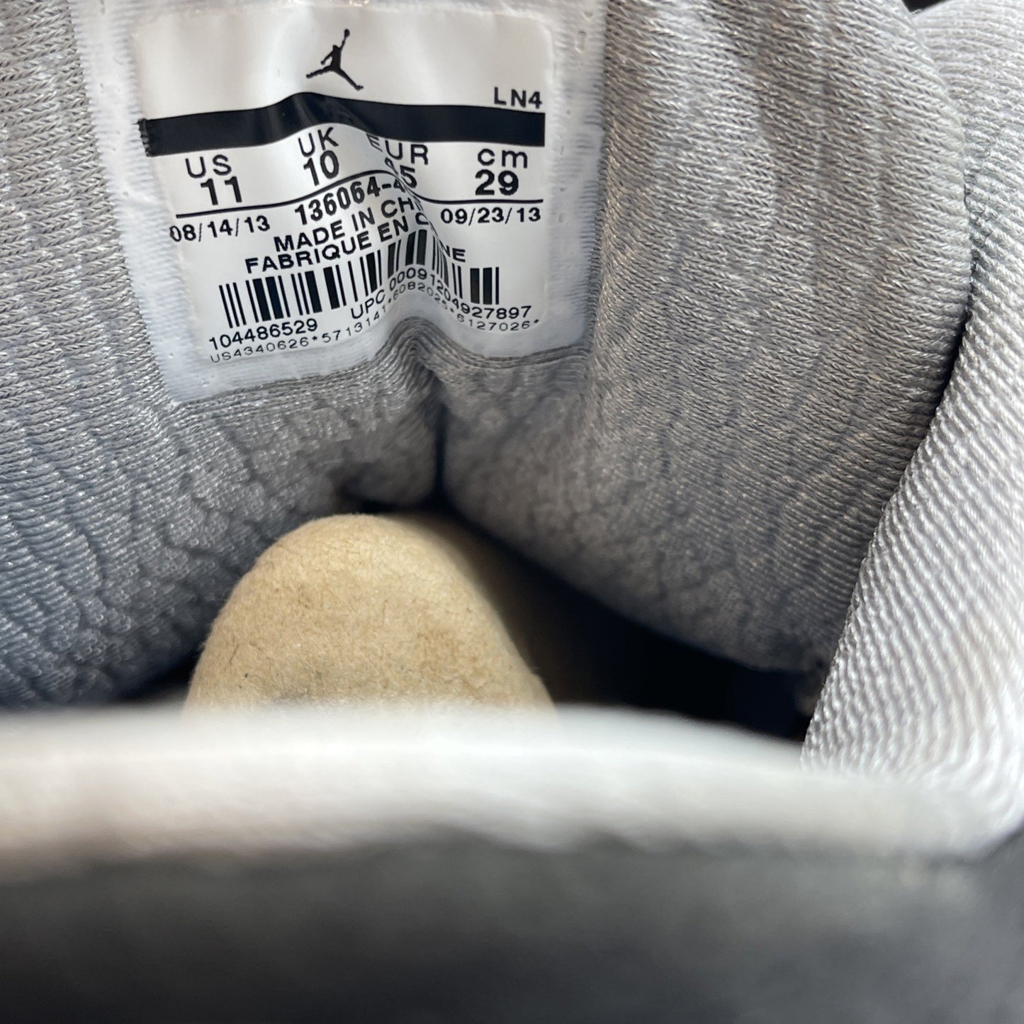 Size 11 - Air Jordan 3 Retro Powder Blue Black Suede (136064-406)
