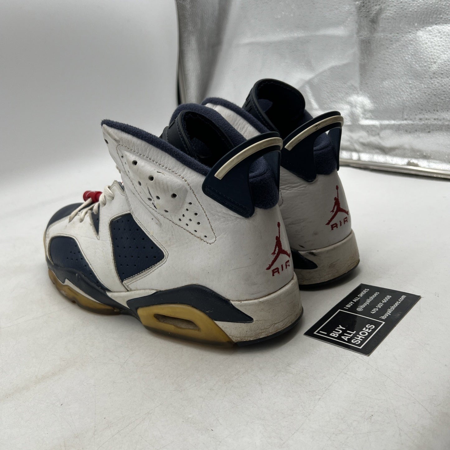Size 11 - Air Jordan 6 Retro 2012 Olympic (384664-130)