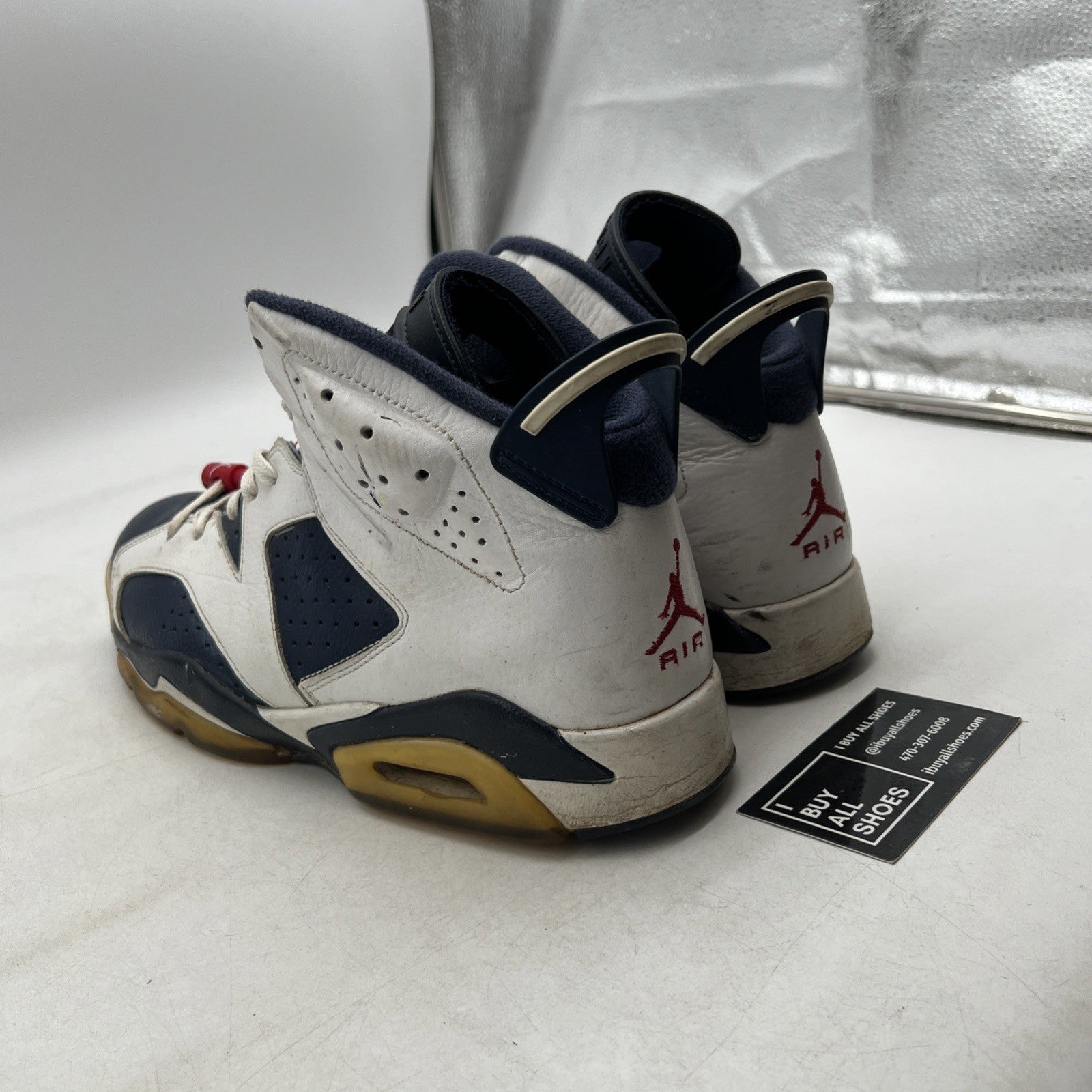 Size 11 - Air Jordan 6 Retro 2012 Olympic (384664-130)
