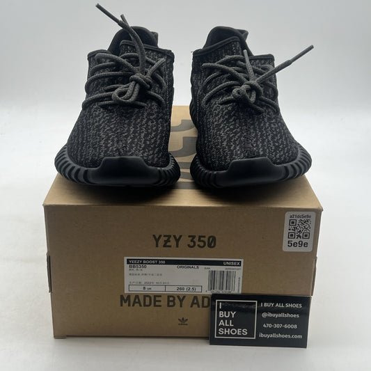 Size 8.5 - adidas Yeezy Boost 350 Pirate Black (BB5350)