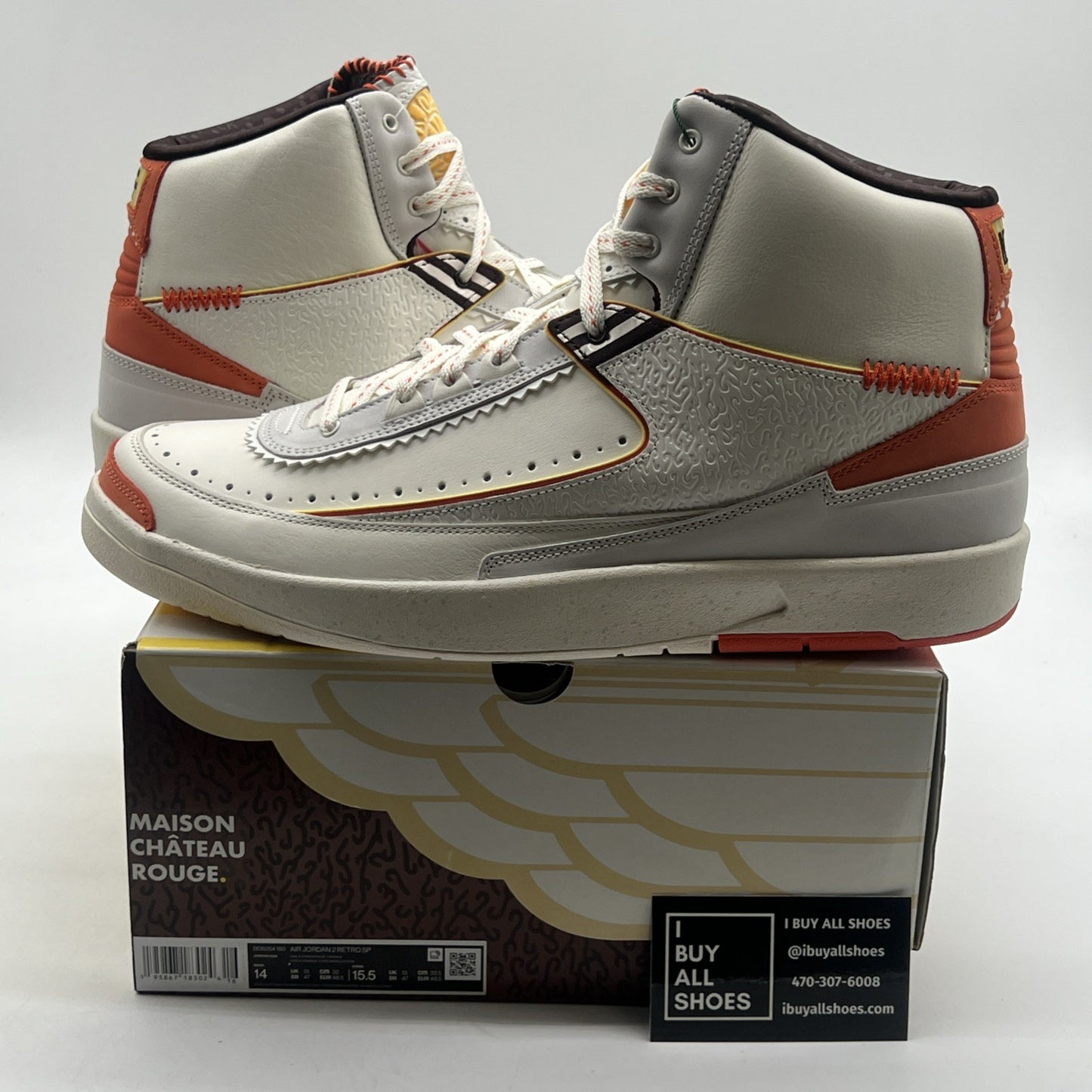 Size 14 - Maison Château Rouge x Air Jordan 2 United Youth International