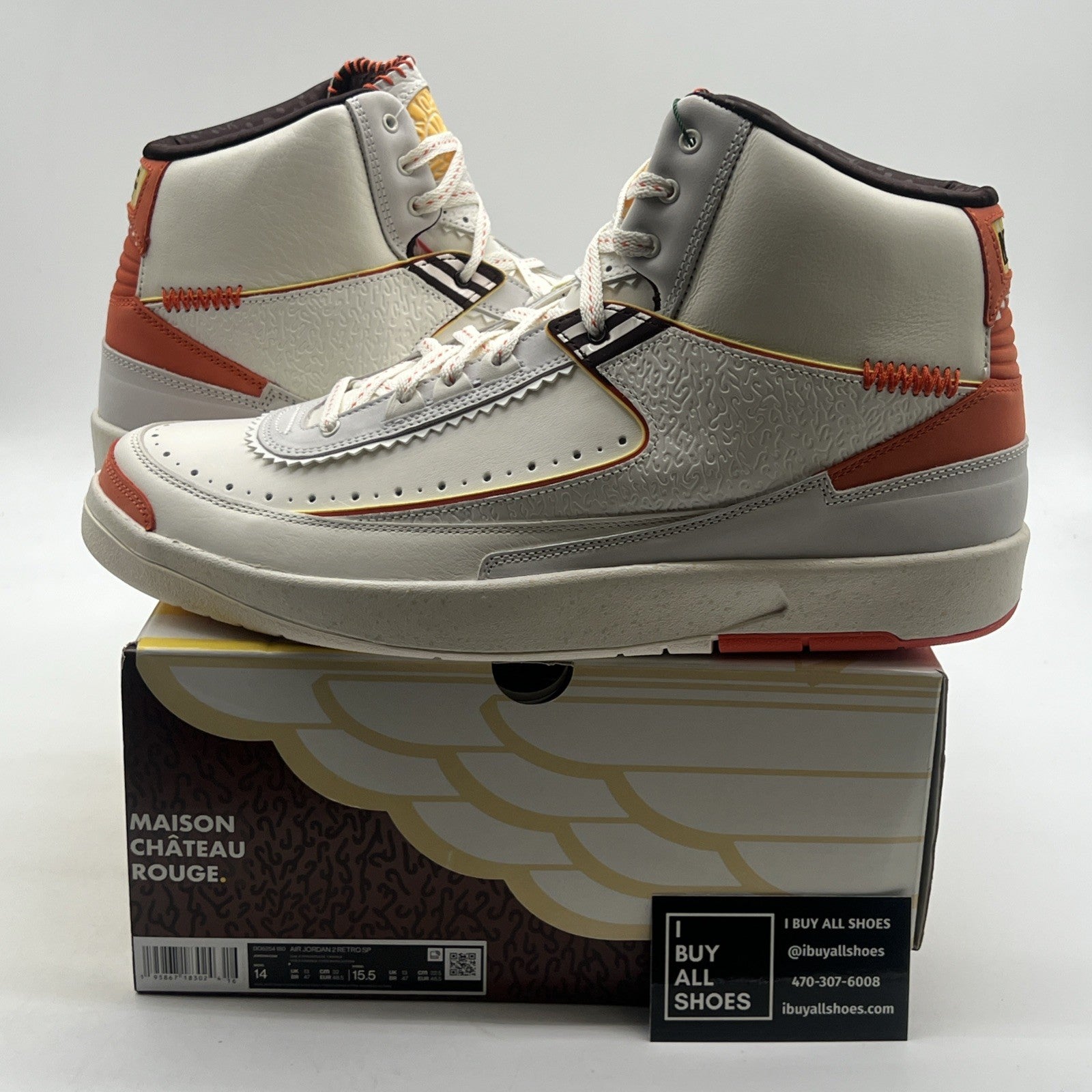 Size 14 - Maison Château Rouge x Air Jordan 2 United Youth International
