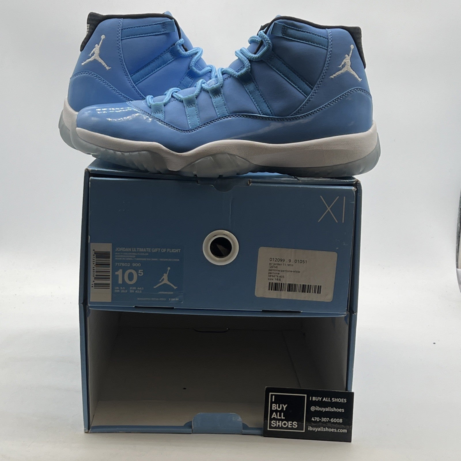 Size 10.5 - Air Jordan 11 Retro Pantone (689479-405)