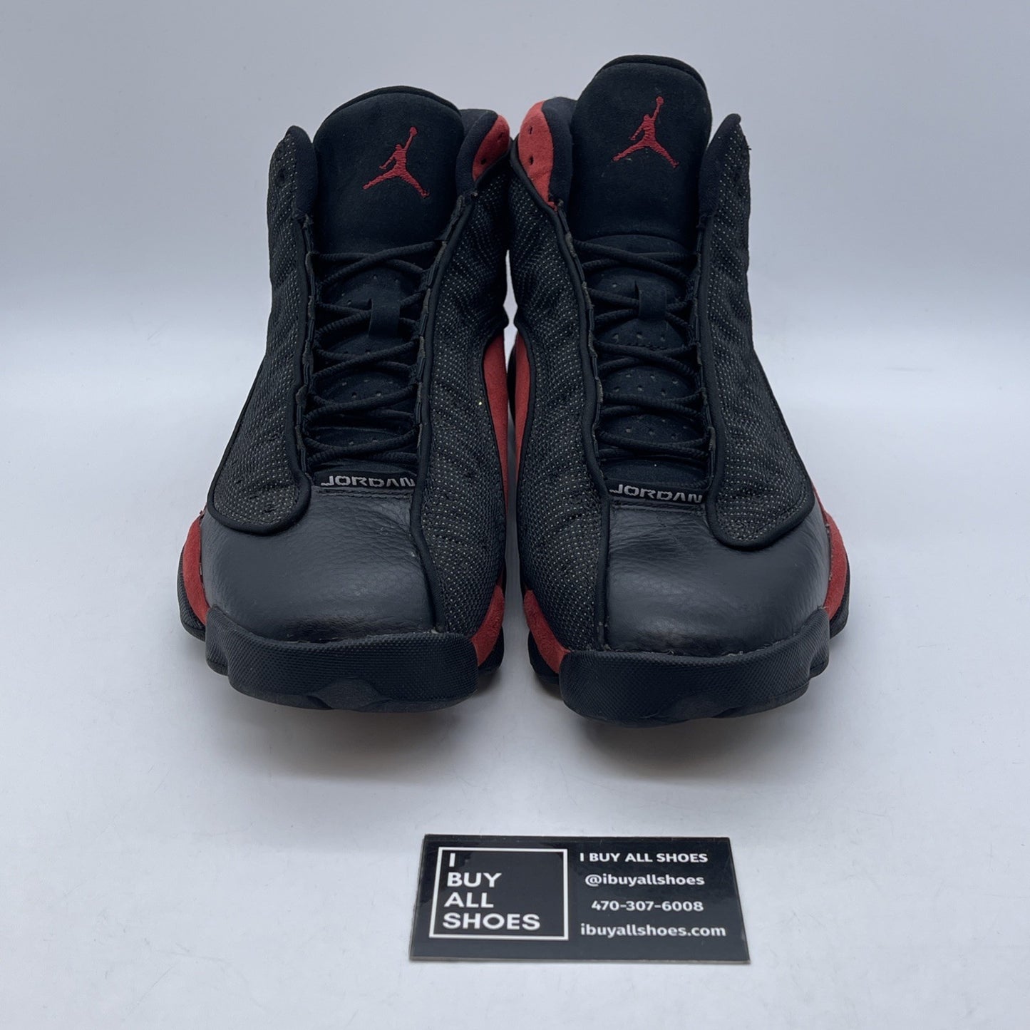 Size 11 - Jordan 13 Retro Bred 2017 Red Black Suede (414571-004)