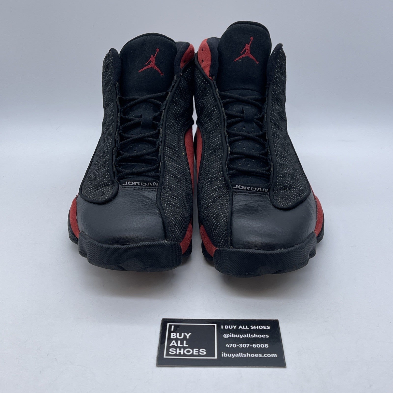 Size 11 - Jordan 13 Retro Bred 2017 Red Black Suede (414571-004)