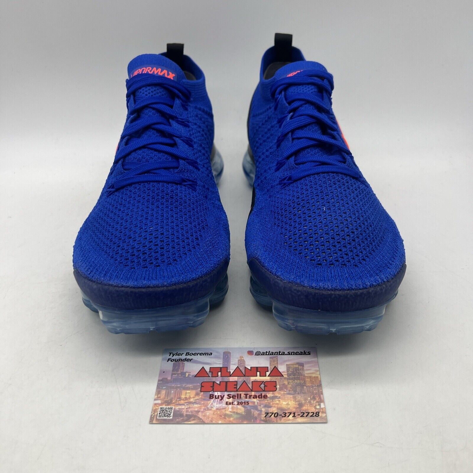 Size 11 - Nike Air VaporMax Flyknit 2 Racer Blue (942842-400)