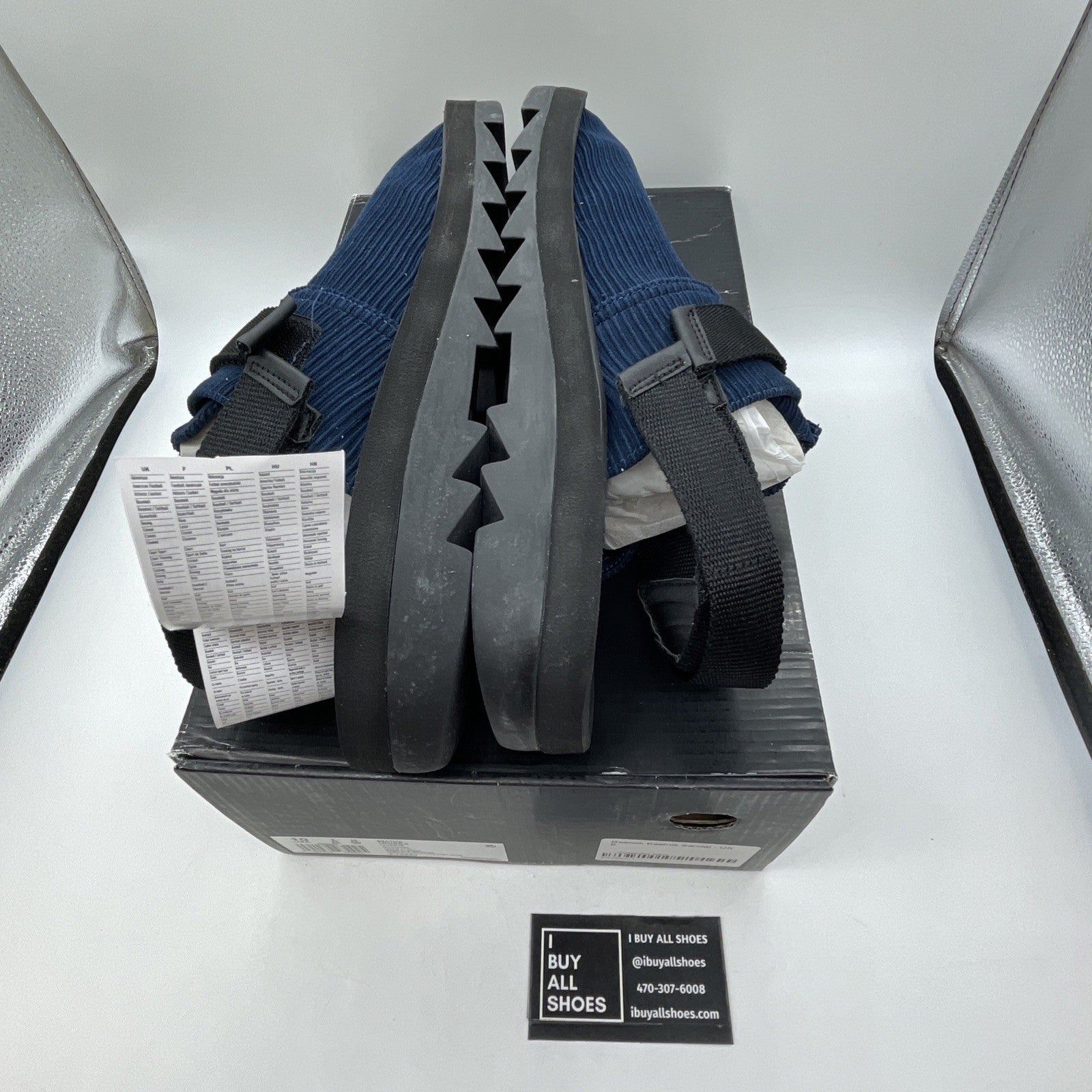 Size 10 - Reebok Beatnik Unisex Collegiate Navy Suede (FY2950)