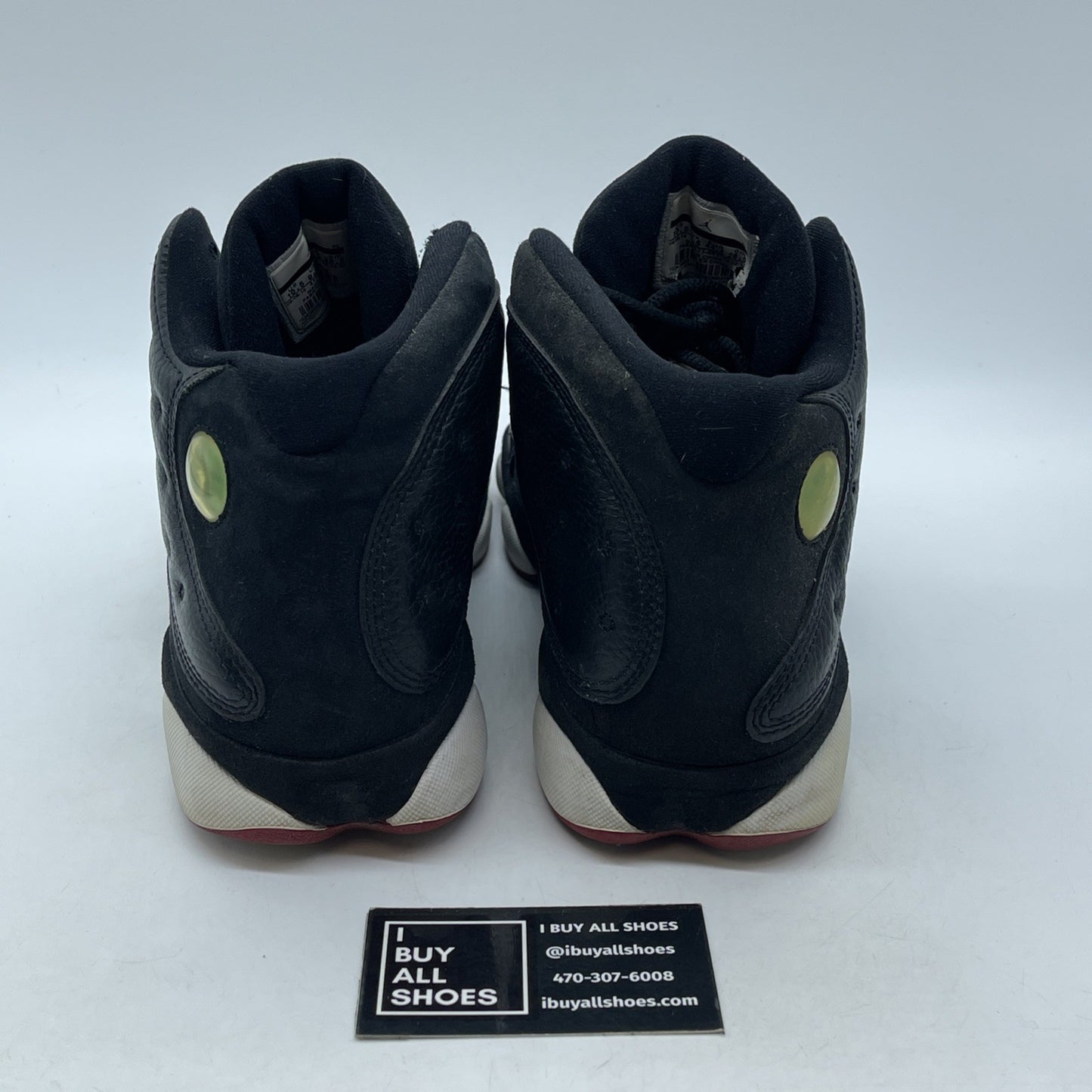 Size 10.5 - Air Jordan 13 Retro 2011 Playoff Black Suede Leather (414571-001)